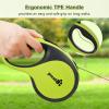 imagePecute 16 ft Retractable Heavy Duty Dog Leash with Light Rechargeable Walking Dog Leash with Nylon Tape 360 TangleFree OneButton Control High Strength Hook for Large Dog Up to 110 lbsLarge