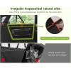imagePecute Back Seat Extender for Dogs Hard Bottom Dog Car Seat Supports 330lb Back Seat Extender Sturdy Builtin Iron Pipe Dog Hammock Bed with Upgraded Side Wings for Car SUV Trucks