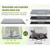 imagePecute Cat Carrier Backpacks Expandable Cat Backpack with Breathable Mesh Pet Carrier Backpack for Cats Small Dogs Puppies Up to 17 Lbs Dog Carrier Backpack Great for Travel Hiking Camping OutdoorKhaki