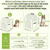 imagePecute Cat Carrier Backpacks Expandable Cat Backpack with Breathable Mesh Pet Carrier Backpack for Cats Small Dogs Puppies Up to 17 Lbs Dog Carrier Backpack Great for Travel Hiking Camping OutdoorKhaki