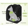 imagePecute Cat Carrier Backpacks Expandable Cat Backpack with Breathable Mesh Pet Carrier Backpack for Cats Small Dogs Puppies Up to 17 Lbs Dog Carrier Backpack Great for Travel Hiking Camping OutdoorBlack