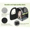 imagePecute Cat Carrier Backpacks Expandable Cat Backpack with Breathable Mesh Pet Carrier Backpack for Cats Small Dogs Puppies Up to 17 Lbs Dog Carrier Backpack Great for Travel Hiking Camping OutdoorGrey