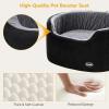 imagePecute Dog Car Seat for Medium Back Length Less Than 27inch MultiFunctional Pet Booster Seat with Waterproof Cushion 47inchWashable 2 Safety Belts Dog Car Sofa Cushion ampamp BedM