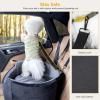imagePecute Dog Car Seat for Medium Back Length Less Than 27inch MultiFunctional Pet Booster Seat with Waterproof Cushion 47inchWashable 2 Safety Belts Dog Car Sofa Cushion ampamp BedM