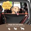 imagePecute Dog Car Seat for Medium Large DogPet Car Seat Waterproof ScratchproofExtra High and Stable Foldable Car Seat for Back Seat with Pet Safety LeashL 276197192 in