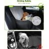 imagePecute Dog Car Seat for Small Medium Dogs Washable Pet Booster Seat with Storage Pockets Detachable Travel Bed ampamp Soft Cushion for All Cars BlackBack