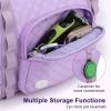 imagePecute Dog Purse Carrier Dog Carrier with Pockets for Small Dogs Fits Dogs 55 lbs to 11 lbs Lightweight Dog and Puppies Tote Bag Carrier Outing Travel Vet BlackPurple