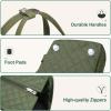 imagePecute Dog Purse Carrier Dog Carrier with Pockets for Small Dogs Fits Dogs 55 lbs to 11 lbs Lightweight Dog and Puppies Tote Bag Carrier Outing Travel Vet BlackGreen