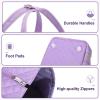 imagePecute Dog Purse Carrier Dog Carrier with Pockets for Small Dogs Fits Dogs 55 lbs to 11 lbs Lightweight Dog and Puppies Tote Bag Carrier Outing Travel Vet BlackPurple