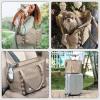 imagePecute Dog Purse Carrier Dog Carrier with Pockets for Small Dogs Fits Dogs 55 lbs to 11 lbs Lightweight Dog and Puppies Tote Bag Carrier Outing Travel Vet BlackKhaki