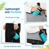 imagePecute Dog Water Bottle Portable 29oz Dog Foldable Water Bottle with Folding Bowl Carabiner Clip 5 Levels Capacity 100 Food Grade Silicone Dog Water Bottle for Outdoor Walking Hiking Travel