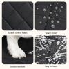 imagePecute Extra Stable Dog Car Seat Dog Car Seats for Small Dogs AntiScratchampampWaterproof Puppy Car Seat Pet Car Seat with Safety Leash for Dogs and Cats Dog Travel Bed Suitable for All Vehicles
