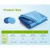 imagePecute Foldable Dog Pool for Large Dogs 71quot x 12quot Portable Kiddie Pool Hard PVC Multifunctional Wading Pool for Dog Swimming Pool NonSlip Pet Bathing Tub Great for Outdoor Indoor