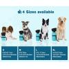 imagePecute Portable Dog Water Bottle 2 in 1 Cat Dog Travel Water Bottle Bowl Leakproof with Double Seal BPA Free Lightweight Pet Small Animal Water Bottel Dispenser for Outdoor Walking Hiking TravelsBlue