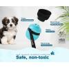imagePecute Portable Dog Water Bottle 2 in 1 Cat Dog Travel Water Bottle Bowl Leakproof with Double Seal BPA Free Lightweight Pet Small Animal Water Bottel Dispenser for Outdoor Walking Hiking TravelsBlue