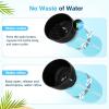imagePecute Portable Dog Water Bottle 2 in 1 Cat Dog Travel Water Bottle Bowl Leakproof with Double Seal BPA Free Lightweight Pet Small Animal Water Bottel Dispenser for Outdoor Walking Hiking TravelsBlue