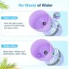 imagePecute Portable Dog Water Bottle 2 in 1 Cat Dog Travel Water Bottle Bowl Leakproof with Double Seal BPA Free Lightweight Pet Small Animal Water Bottel Dispenser for Outdoor Walking Hiking TravelsPurple
