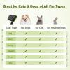 imagePecute SelfCleaning Slicker Brush for Dogs Cats Lightweight Dog Brush for Shedding Massaging Grooming Cat Brush Gently Removes Loose Fur Undercoat for Small Dogs Cats Rabbits of All Hair Types