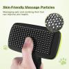imagePecute SelfCleaning Slicker Brush for Dogs Cats Lightweight Dog Brush for Shedding Massaging Grooming Cat Brush Gently Removes Loose Fur Undercoat for Small Dogs Cats Rabbits of All Hair Types