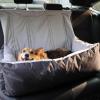 imagePecute Large Dog Car Seat  Detachable ampamp Washable Booster Seat with Safety Leash Portable Dog Bed for Car Travel