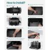 imageAirline Approved Cat Carrier Pet Carrier SoftSided Portable Dog Carrier with Stable Structure Breathable Bag for Pets Less Than 12lbs Cat Carrier Bag for Both Long and Short Trips Dark GrayLight Blue