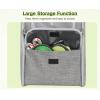 imagePecute Cat Backpack Carrier Small Dog Backpack Carrier Pet Backpack Carrier for Cats Dogs Puppy Kitten Cat Carrier Bag Carrying for Travel Hiking Bike Riding Walking OutdoorLight Gray