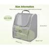 imagePecute Cat Backpack Carrier Small Dog Backpack Carrier Pet Backpack Carrier for Cats Dogs Puppy Kitten Cat Carrier Bag Carrying for Travel Hiking Bike Riding Walking OutdoorLight Gray
