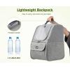 imagePecute Cat Backpack Carrier Small Dog Backpack Carrier Pet Backpack Carrier for Cats Dogs Puppy Kitten Cat Carrier Bag Carrying for Travel Hiking Bike Riding Walking OutdoorLight Gray
