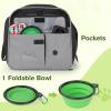 imagePecute Expandable Cat Carrier Soft Side Pet Carrier with Seat Belt Dog Carriers for Small Dogs Portable ampamp Foldable Cat Bag Carrier Great for Travel Outdoor Hiking Camping