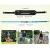 imagePecute Hands Free Dog Leash with Pouch Waist Belt Fanny Pack with Soft Padds Dual Padded Handles and Durable Bungee for Walking Hiking Jogging Biking and Running Up to 220lbsBlack  Blue 20