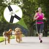 imagePecute Hands Free Dog Leash with Pouch Waist Belt Fanny Pack with Soft Padds Dual Padded Handles and Durable Bungee for Walking Hiking Jogging Biking and Running Up to 220lbsBlacknew