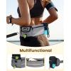 imagePecute Hands Free Dog Leash with Pouch Waist Belt Fanny Pack with Soft Padds Dual Padded Handles and Durable Bungee for Walking Hiking Jogging Biking and Running Up to 220lbsGrey 20