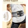 imagePecute Hands Free Dog Leash with Pouch Waist Belt Fanny Pack with Soft Padds Dual Padded Handles and Durable Bungee for Walking Hiking Jogging Biking and Running Up to 220lbsGrey 20