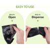 imagePecute Leak Proof Dog Waste Bags Rolls Extra Thick Strong Poop Bags for Retractable Dog Leash Suitable for Walking and Outdoor 300 Count Black