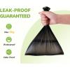 imagePecute Leak Proof Dog Waste Bags Rolls Extra Thick Strong Poop Bags for Retractable Dog Leash Suitable for Walking and Outdoor 300 Count Black