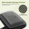 imagePecute SelfCleaning Slicker Brush for Dogs Cats Lightweight Dog Brush for Shedding Massaging Grooming Cat Brush Gently Removes Loose Fur Undercoat for Dogs Cats Rabbits of All Hair TypesBlack