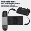 imagePecute Stylish Cat Carrier Up to 13lbs Soft Sided Small Dog Travel Carriers Collapsible Pet Carrier for Small Cats and Dogs with Locking Safety Zippers Puppy Carrier Airline Approved WhiteBlack
