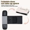 imagePecute Stylish Cat Carrier Up to 13lbs Soft Sided Small Dog Travel Carriers Collapsible Pet Carrier for Small Cats and Dogs with Locking Safety Zippers Puppy Carrier Airline Approved WhiteWhite