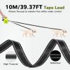 image32ft Retractable Dog Leash with Poo Bag Holder Dog Leash with 360 TangleFree Extended AntiSlip Handle ampamp Quick Brake Button Suitable for Dogs Up to 110lbs50kg in WeightGreen