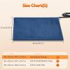 imageCat Heating Pad Safe Electric Waterproof Chew Resistant Heated Mat with Fireproof Cotton Removable Flannel Cover Soft Cosy for Cat and Small DogS 126 x 1575Constant Temp