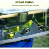 imagePecute Bird Carrier Backpack Parrots Bird Backpack with Visible Window Adjustable Height Standing Perch Feeding Cans Waterproof Pads Lightweight Foldable Birds Travel Cage for Hiking Camping