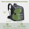imagePecute Cat Backpack Carrier 30 Energy Saving Cat Backpack for Small Dogs Cat Carrier Backpack for Puppy Kitty Foldable Ergonomic Design Cat Backpack Travel Hiking Vet Outdoor