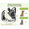 imagePecute Cat Backpack with Breathable Mesh Dog Backpack Carrier with MultiPockets Cat Carrier Backpack Comfortable Cat Backpack Carrier for Travel Hiking and Camping GrayGrey