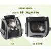 imagePecute Cat Backpack with Breathable Mesh Dog Backpack Carrier with MultiPockets Cat Carrier Backpack Comfortable Cat Backpack Carrier for Travel Hiking and Camping GrayGrey
