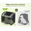 imagePecute Cat Backpack with Widened Interior Space Upgraded Dog Backpack Carrier with Various Ways to Carry Pet Backpack with Breathable Mesh Pet Travel Carrier with Soft Padded Reinforced Support