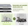 imagePecute Cat Backpack with Widened Interior Space Upgraded Dog Backpack Carrier with Various Ways to Carry Pet Backpack with Breathable Mesh Pet Travel Carrier with Soft Padded Reinforced Support