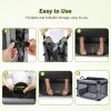 imagePecute Collapsible Dog Crate Portable Kennel for DogsM248 x 169 x 169 inch Top Access and 3Breathable Mesh Windows Indoor Outdoor Dog Cage for Room Car Travelling Camping GreyGrey