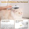 imagePecute Steam Cat Brush SelfCleaning Cat Steam Brush with 2 Water Spray Modes Large Capacity Tank Dog Brush for Shedding Massaging Grooming
