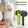 imagePecute Steam Cat Brush SelfCleaning Cat Steam Brush with 2 Water Spray Modes Large Capacity Tank Steaming Dog Brush for Shedding Massaging Grooming