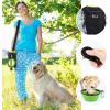 imagePecute Dog Treat Pouch Bag with Multiple Pockets WaterProof Dog Treat Training Pouch with Adjustable Belts 3 Ways to Wear Builtin Poo Bag Dispenser 3 Bonus Great for Training Walking OutdoorsBlack